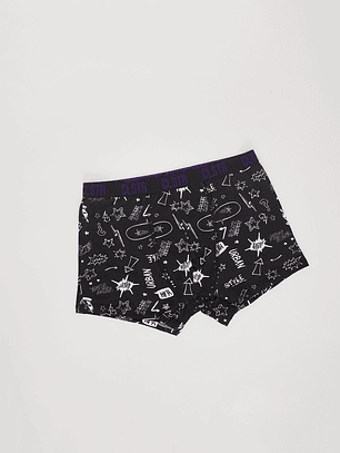 Bóxer Bipack Medio Lolo Negro Familyshop