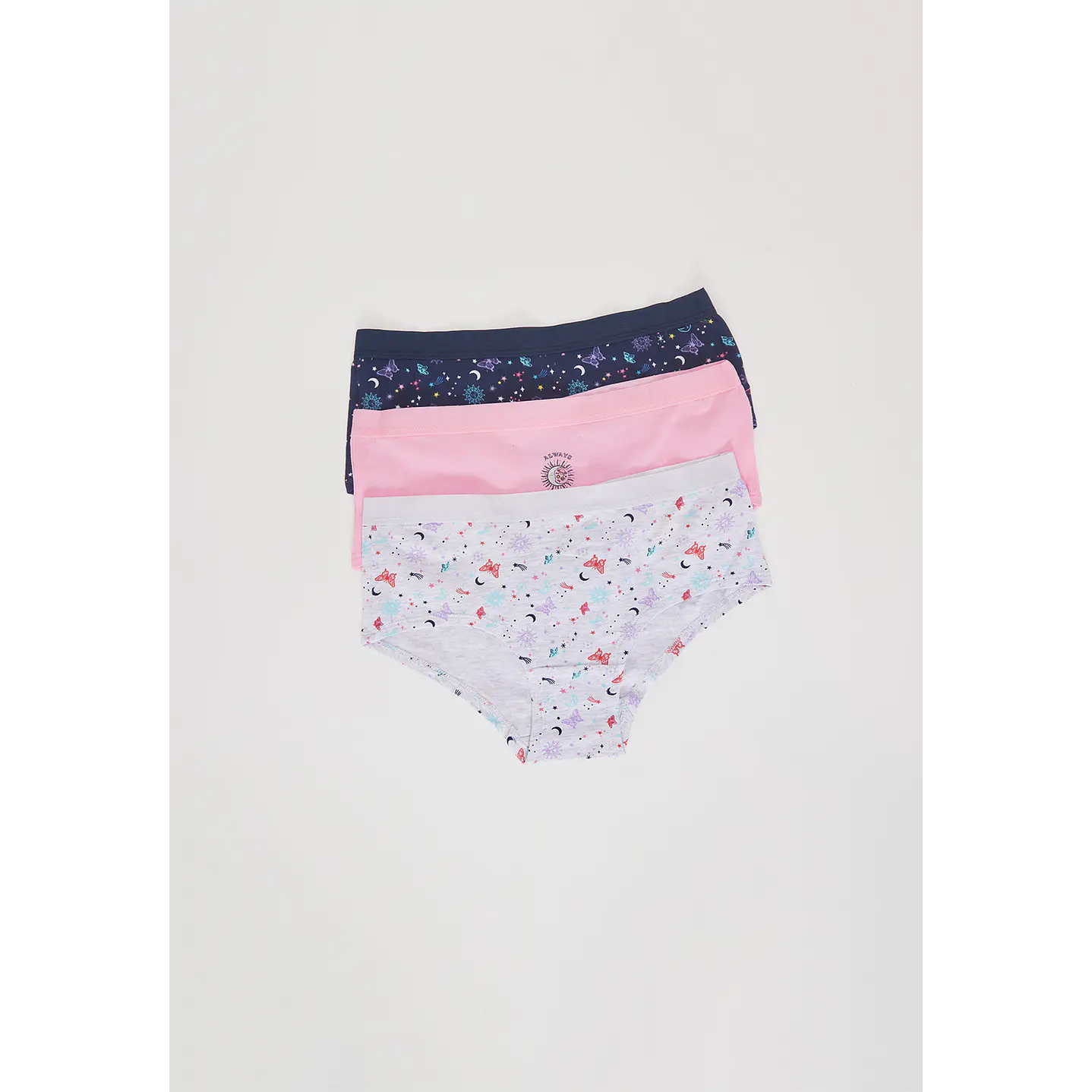 Calzón Tripack Pantaleta Lola Diseño Negro Familyshop 1