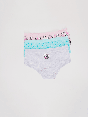 Calzón Tripack Pantaleta Lola Diseño Rosado Familyshop