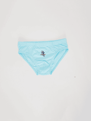 Slip Tripack Niño Diseño Celeste Family Shop