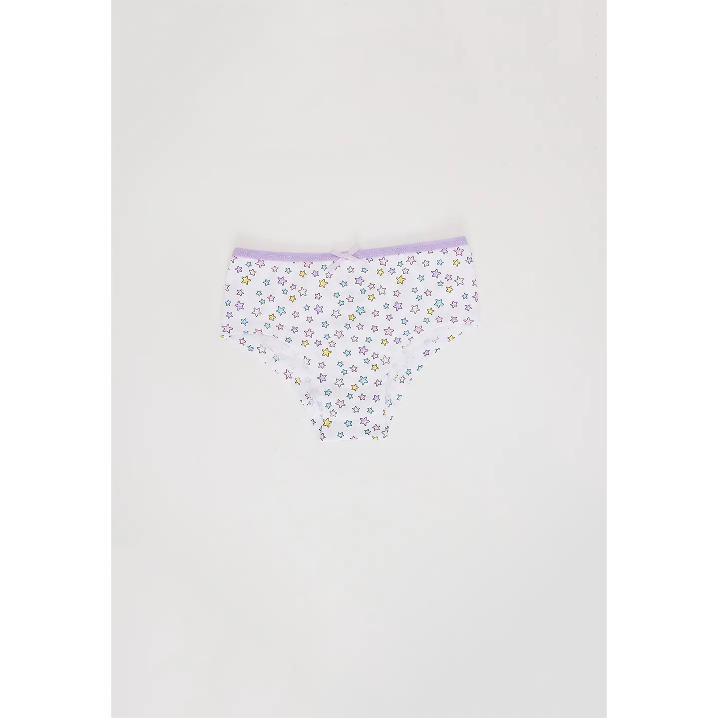 Calzón Tripack Bikini Diseño Niña Blanco Familyshop 3