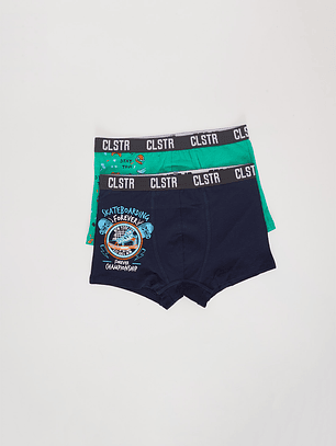 Bóxer Bipack Niño Gamer Verde Family Shop