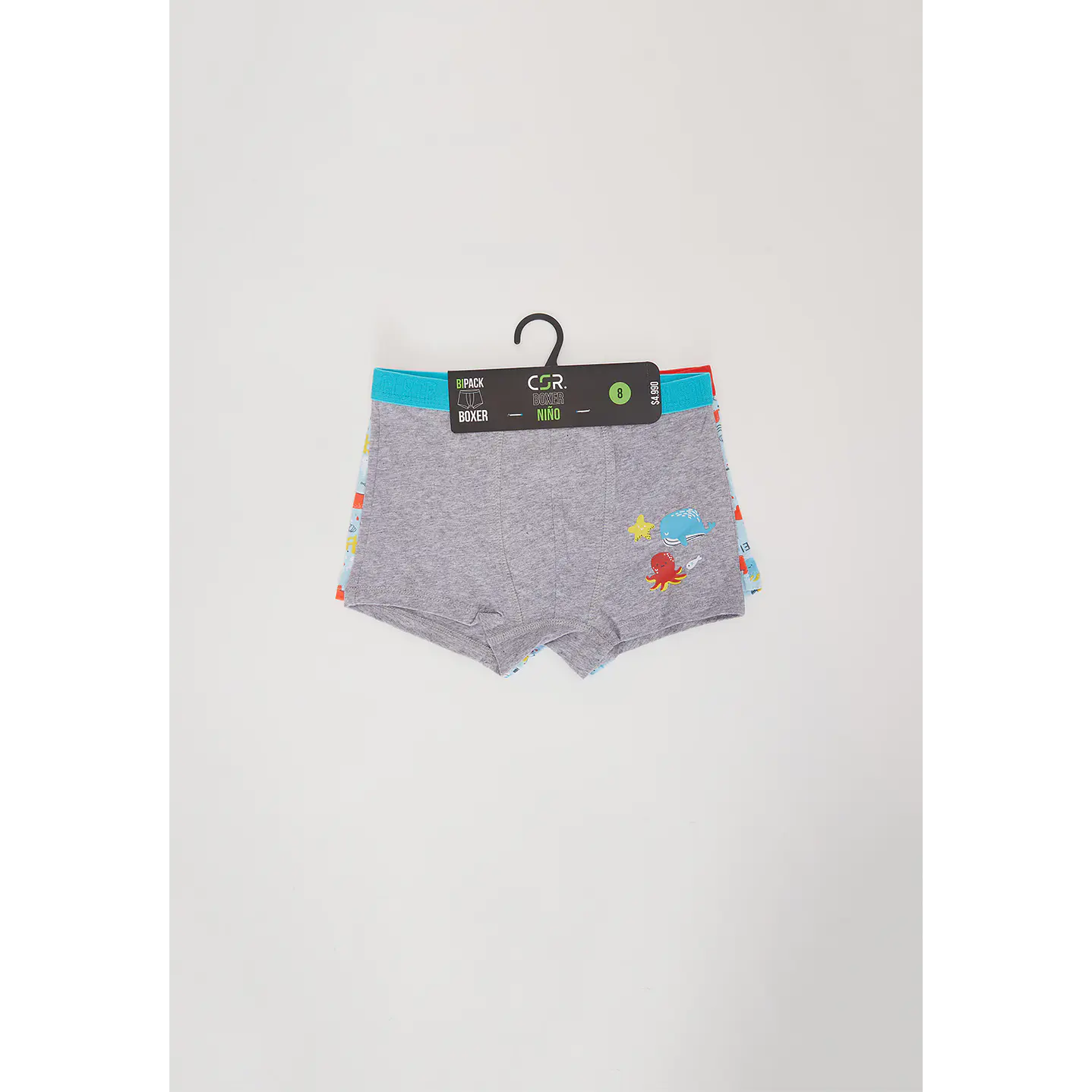 Bóxer Bipack Niño Gamer Gris Family Shop 2