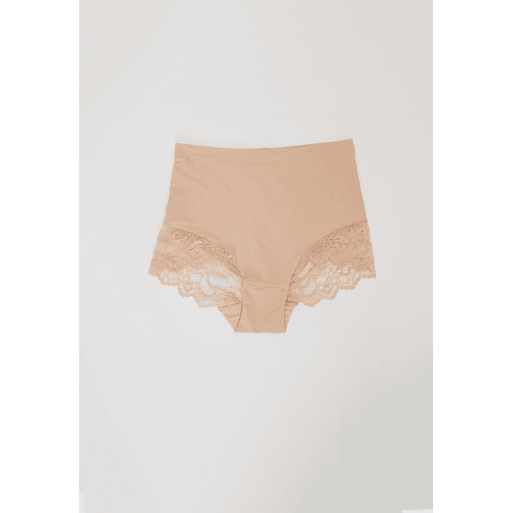Calzón Maxi Liso Mujer Beige Familyshop 1