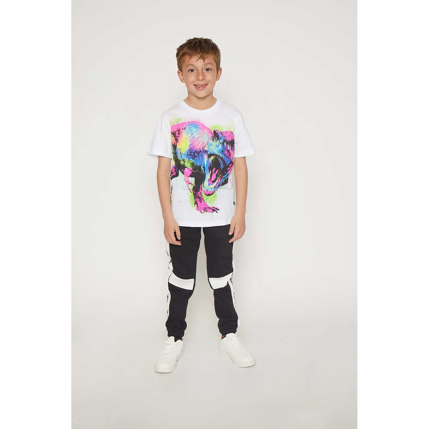 Pantalón Buzo Deportivo Niño Negro Familyshop 3
