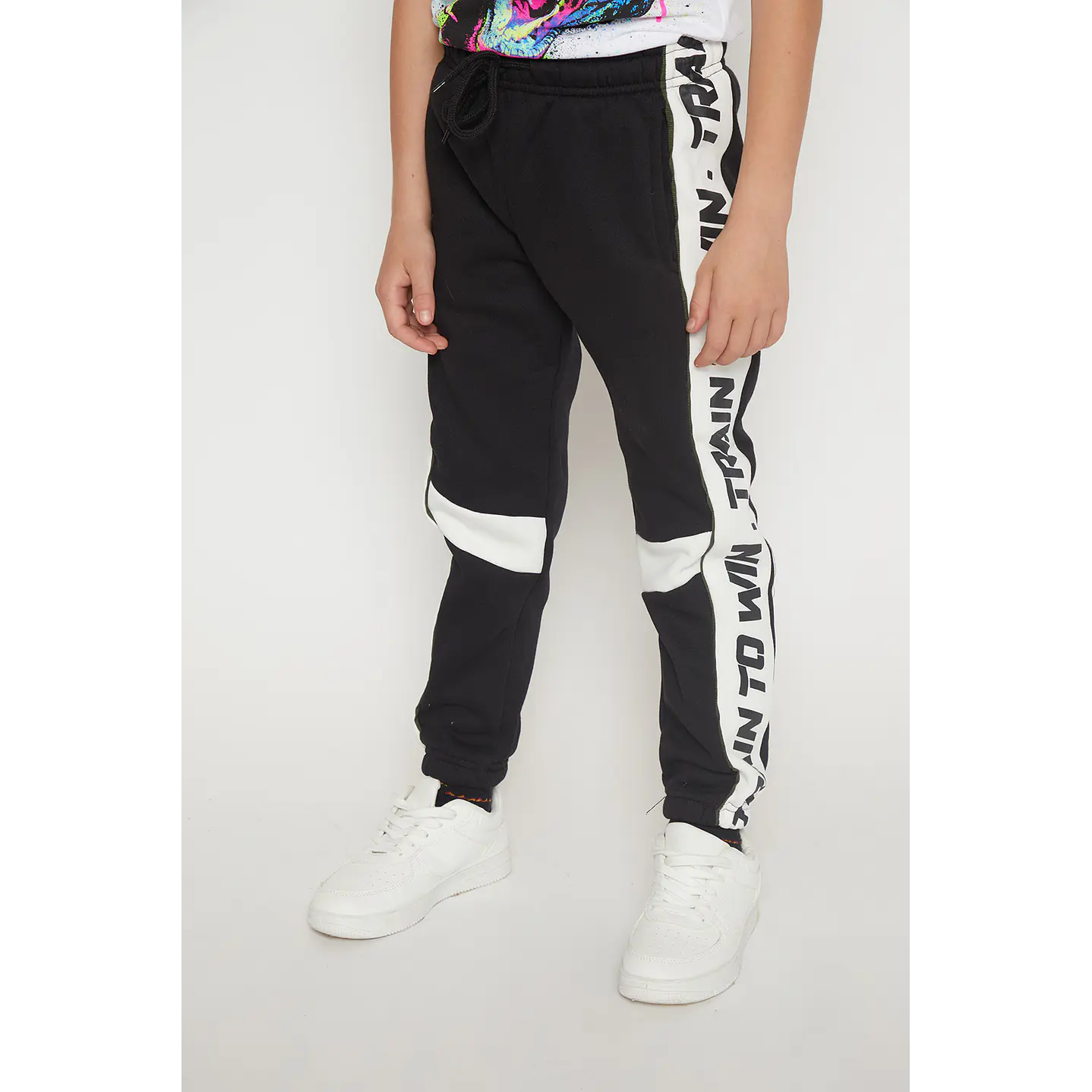 Pantalón Buzo Deportivo Niño Negro Familyshop 1