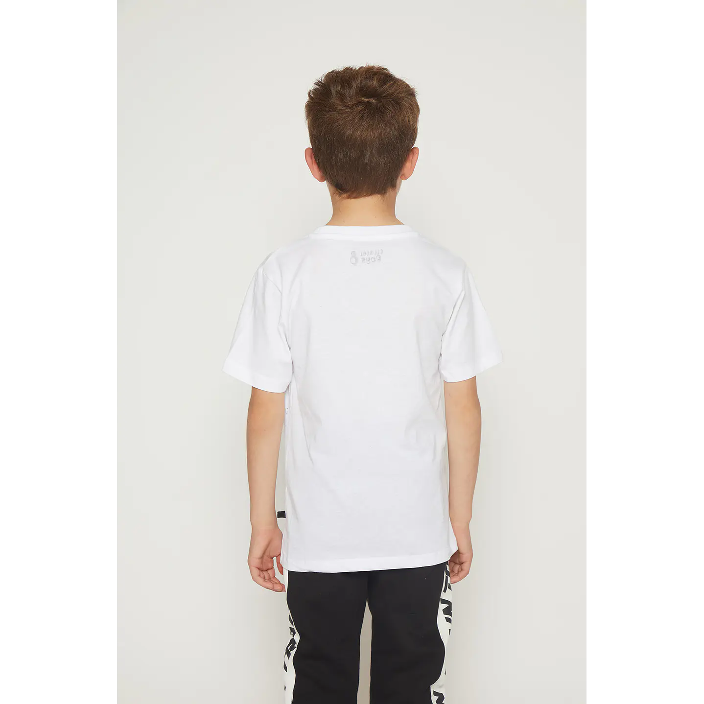 Polera Niño Dino Blanco Familyshop 2