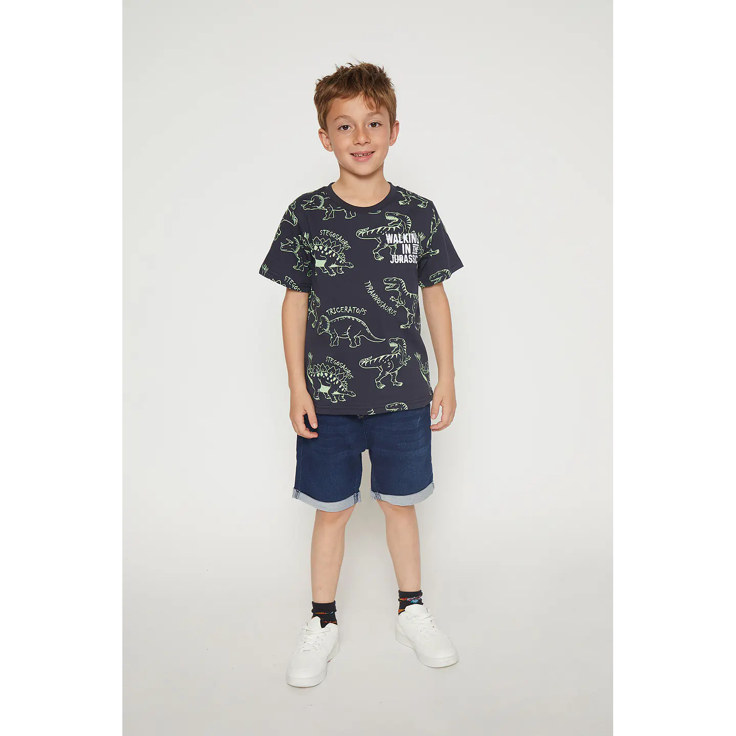 Polera Niño Full Raport Azul Familyshop 3