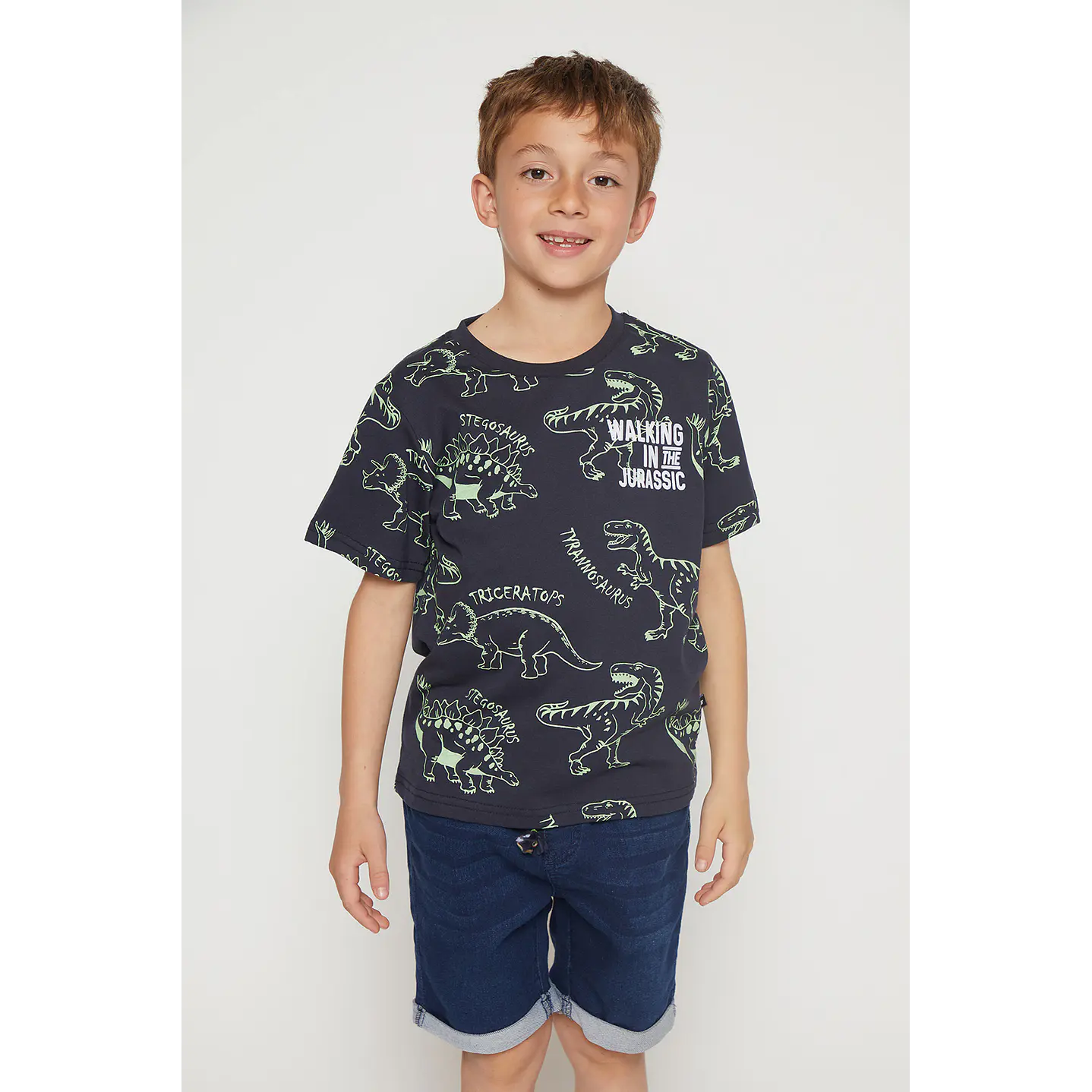Polera Niño Full Raport Azul Familyshop 1