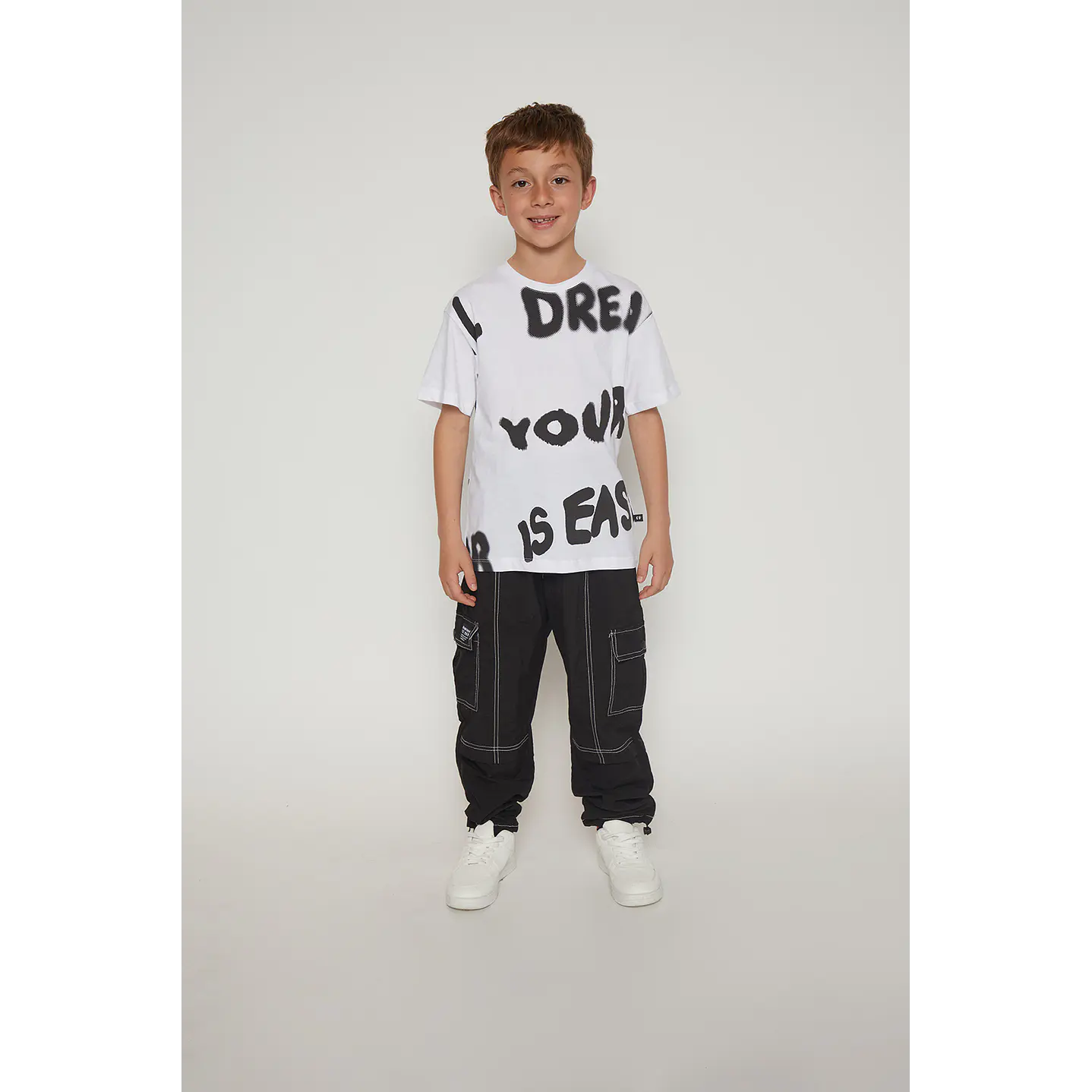 Pantalón Niño Cargo Negro Familyshop 3