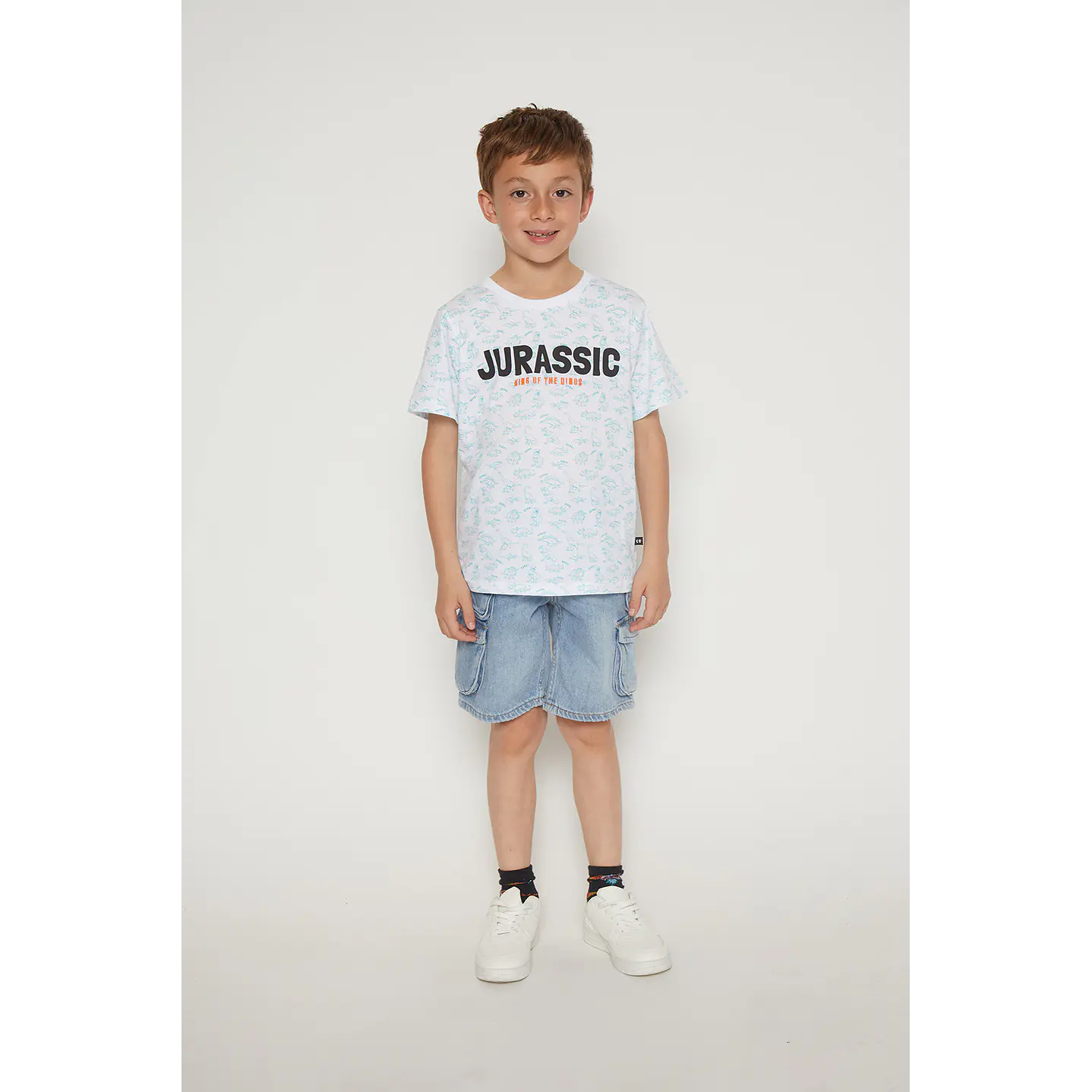 Polera Rapport Frente Manga Corta Blanco Familyshop 3