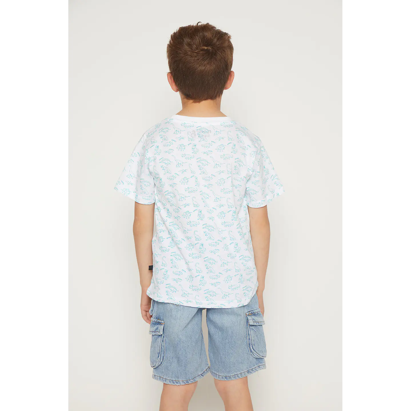 Polera Rapport Frente Manga Corta Blanco Familyshop 2