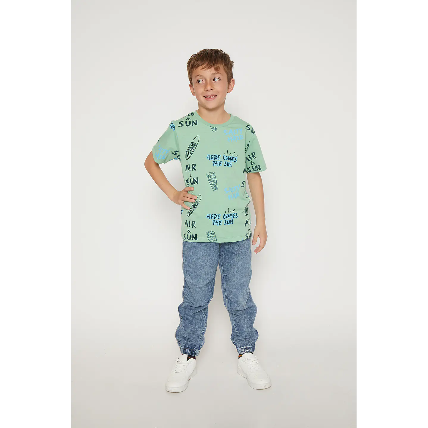 Jeans Niño Jogger Azul Familyshop 3