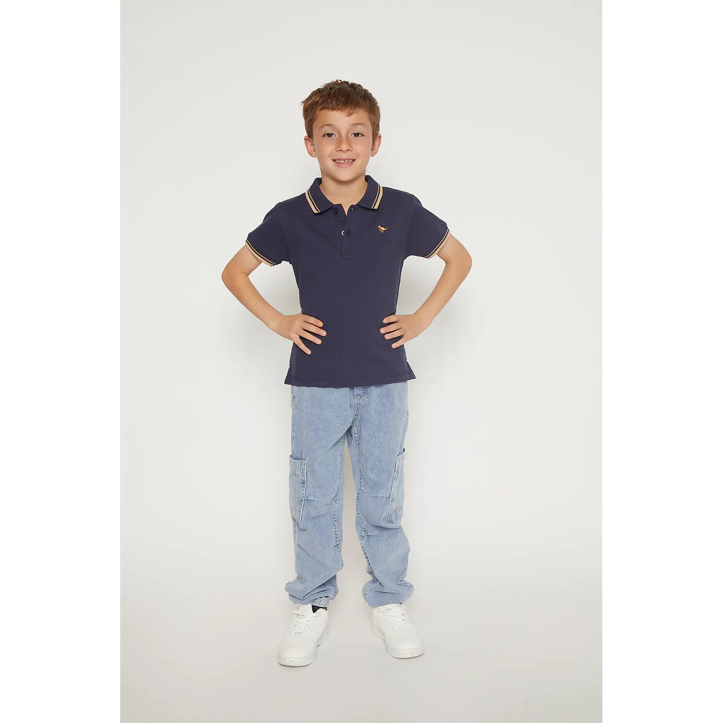 Polera Niño Dino Azul Familyshop 3