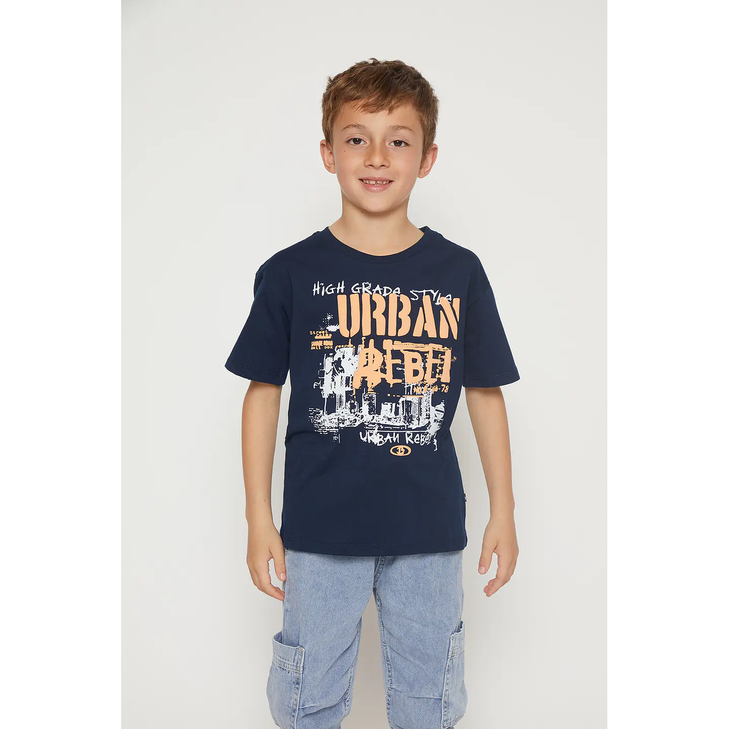 Polera Niño Puffing Azul Familyshop 1