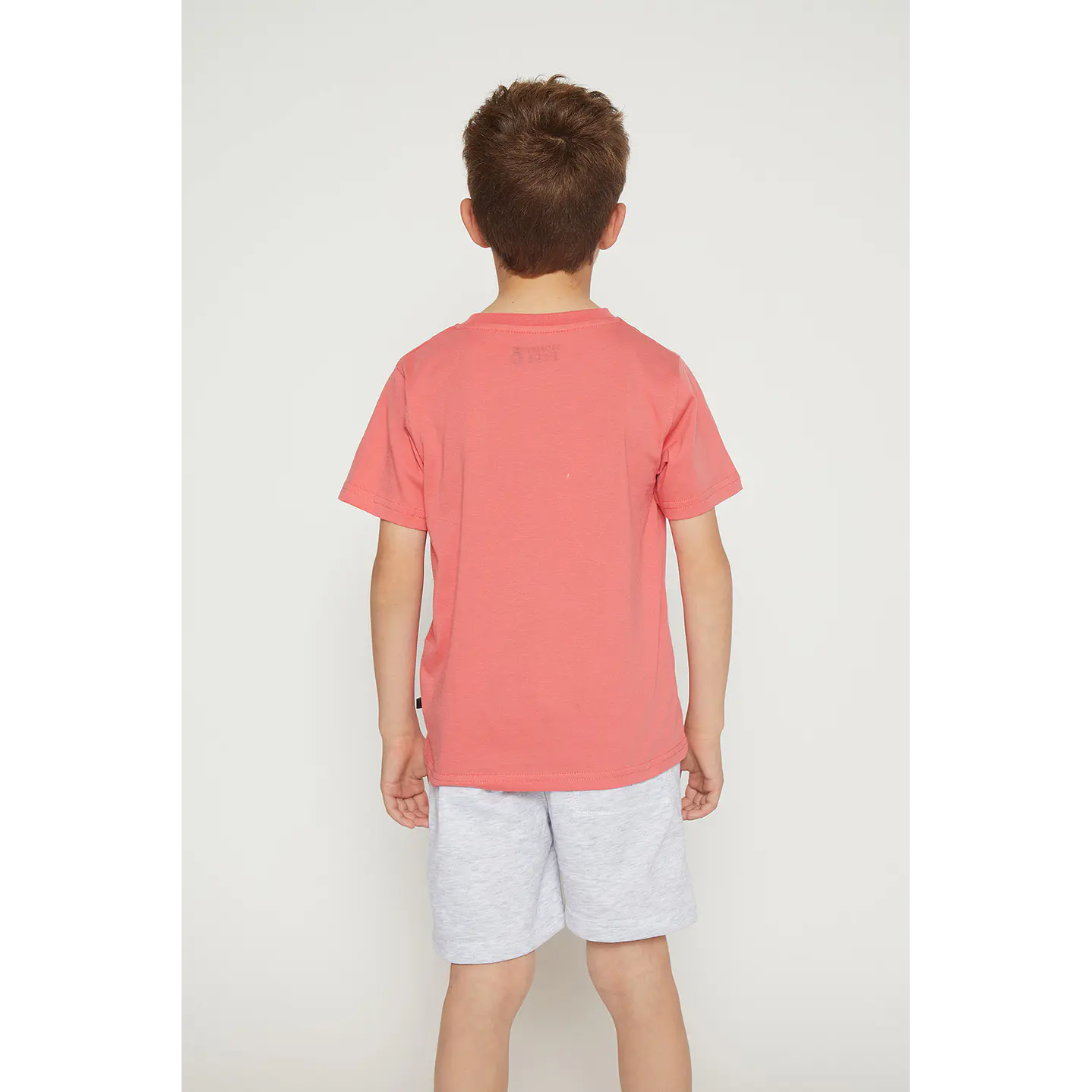 Polera Niño Dino Naranja Familyshop 2