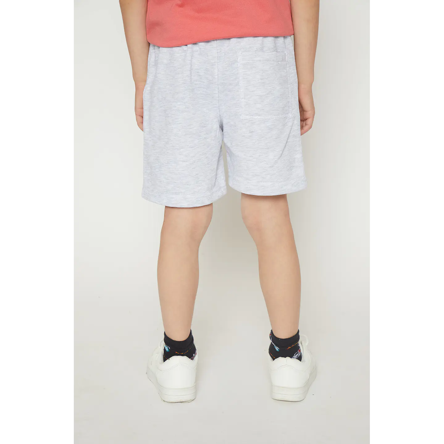 Bermuda Niño Franela Gris Familyshop 2