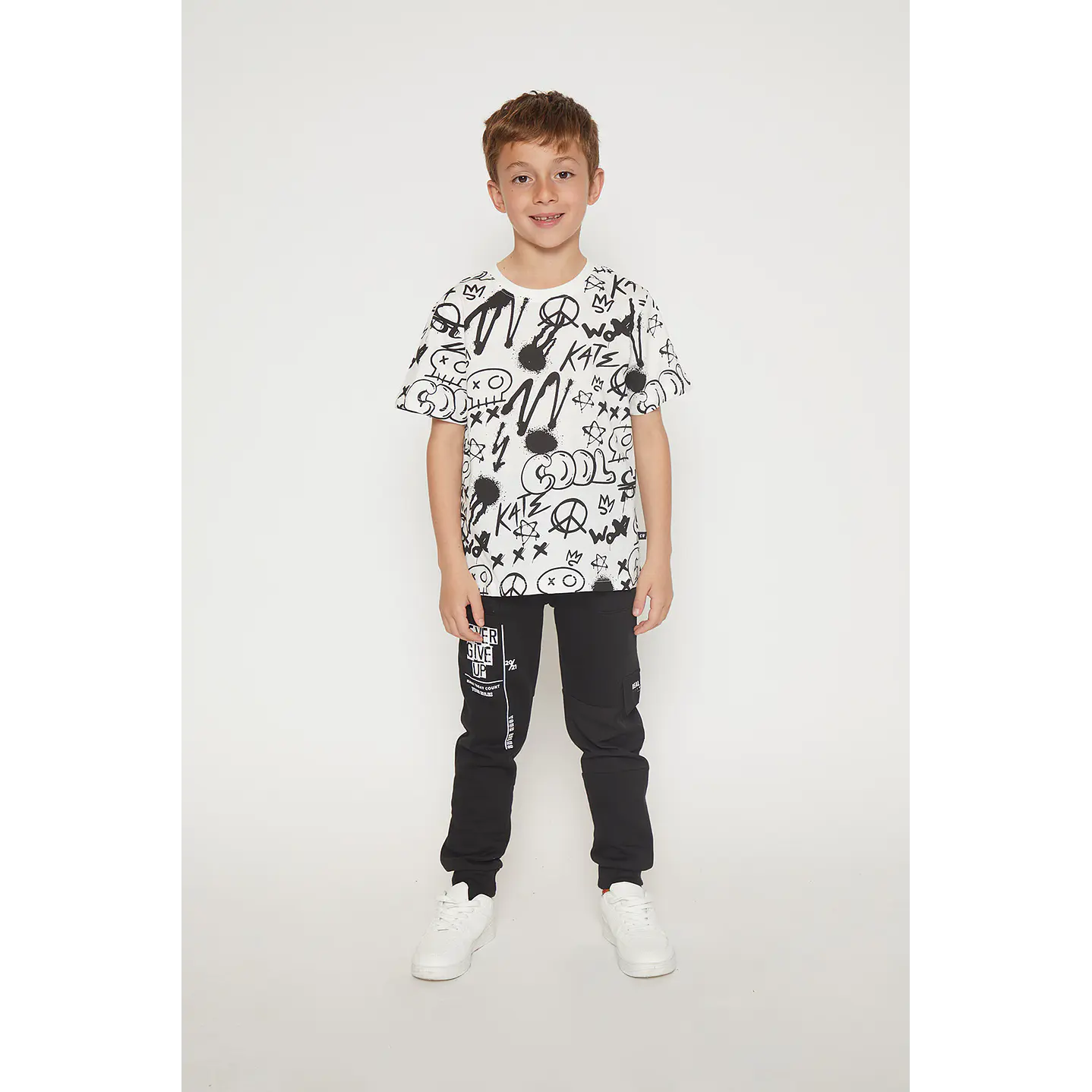 Pantalón Buzo Urban Niño Negro Familyshop 3
