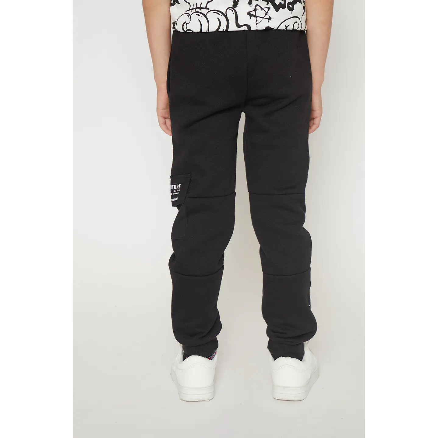 Pantalón Buzo Urban Niño Negro Familyshop 2