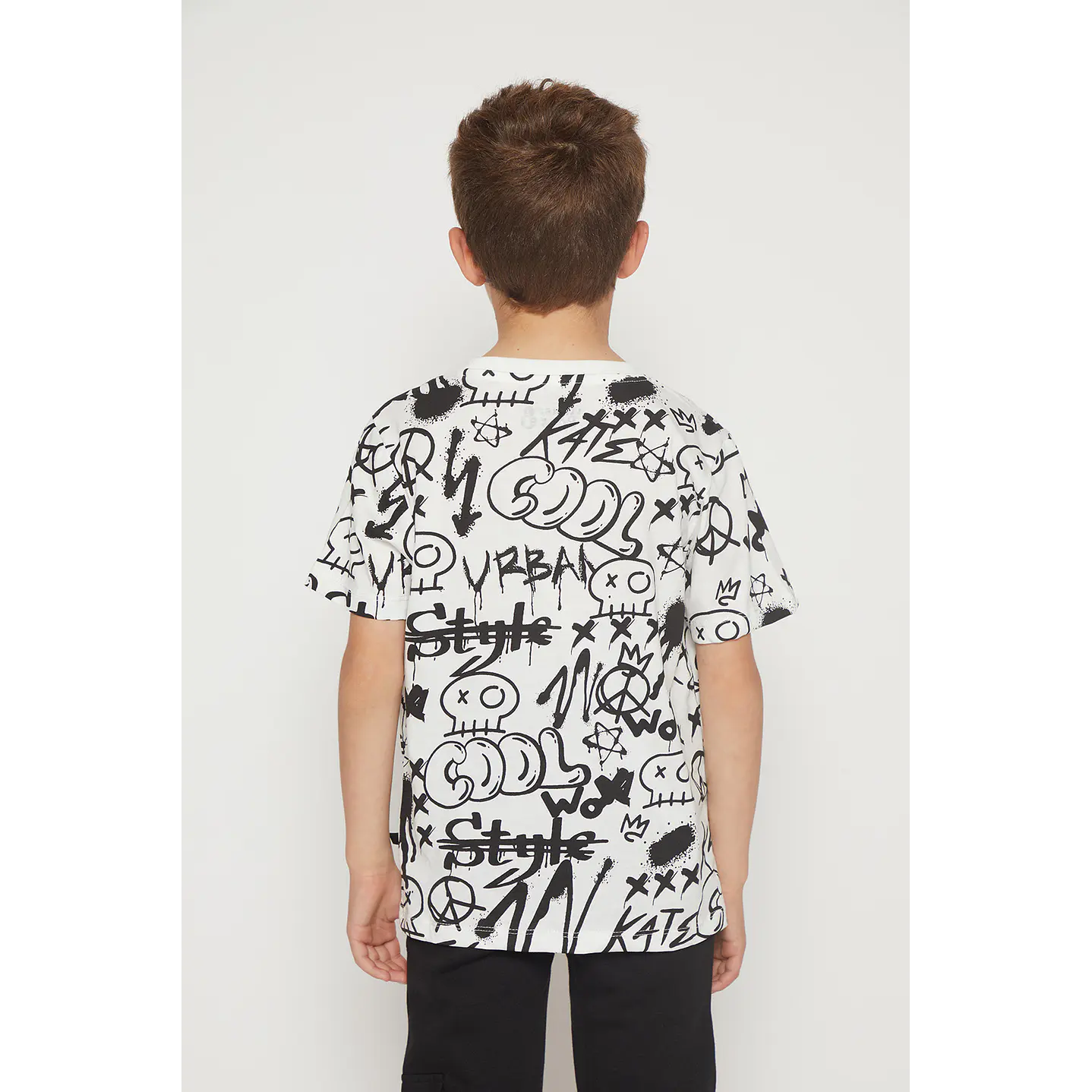 Polera Niño Cool Blanco Familyshop 2