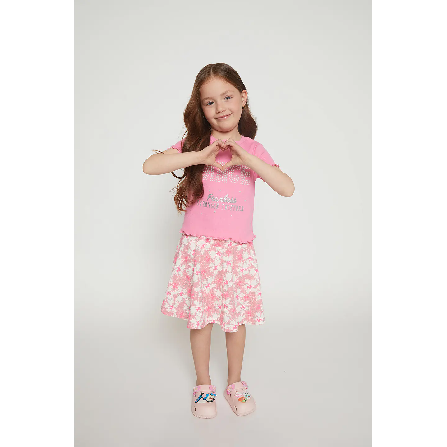 Polera Niña Rullet Rosado Familyshop 3