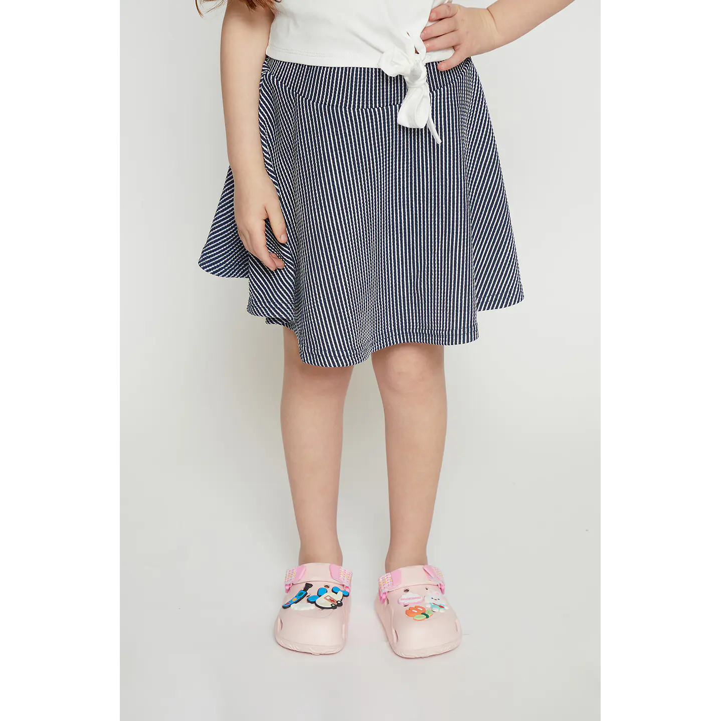 Faldas Niña Textura Azul Familyshop 1