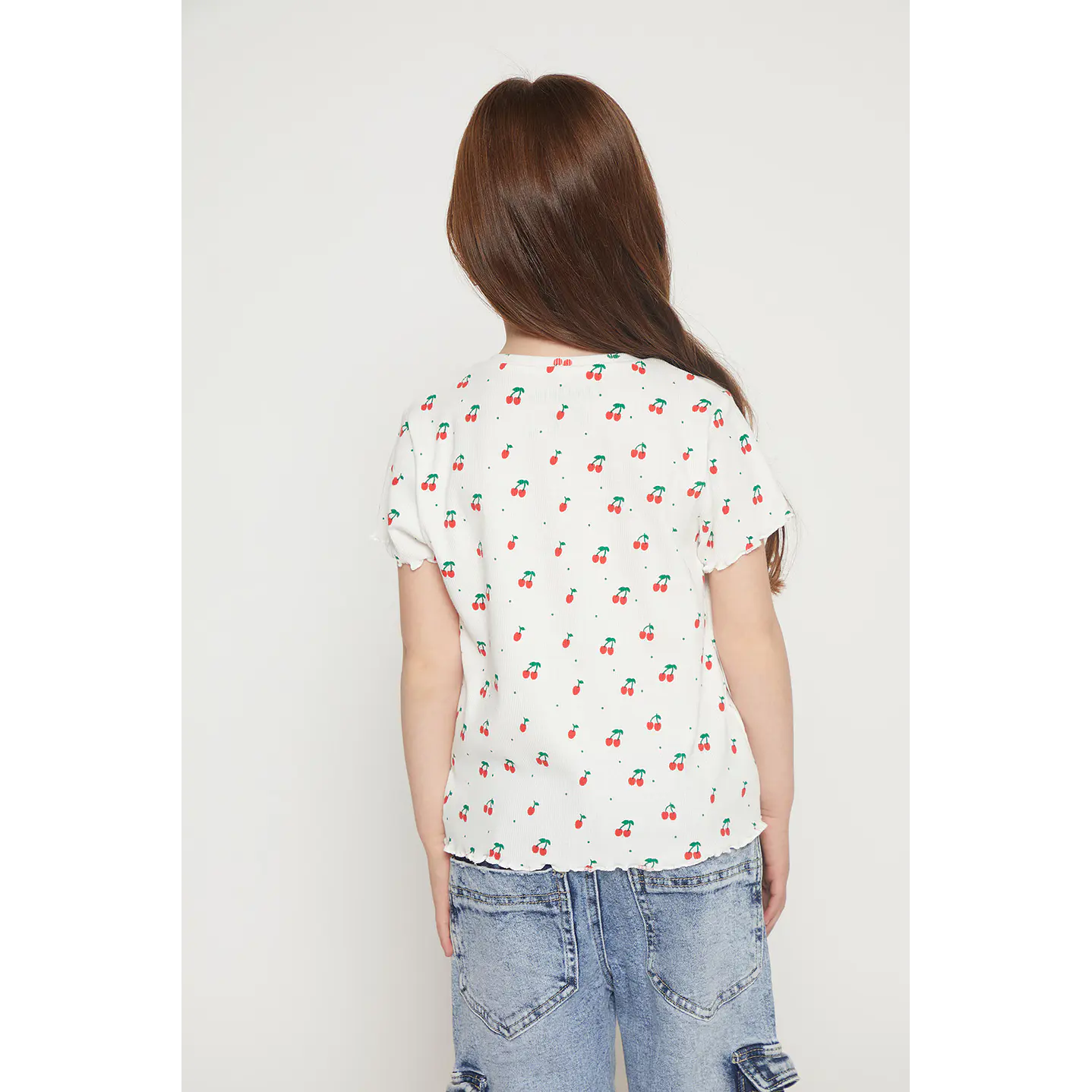 Polera Rulet Niña Crudo Familyshop 2