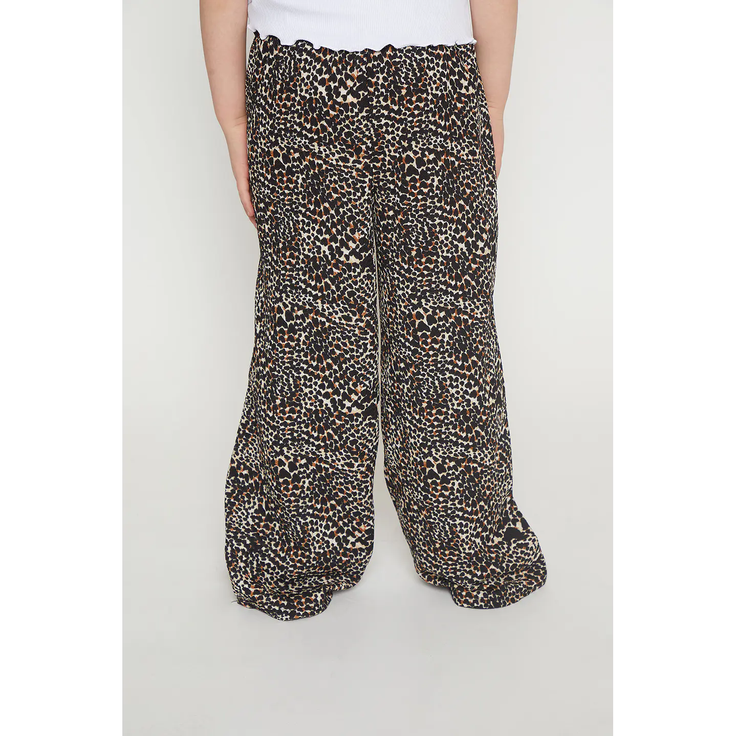Pantalón Niña Wide Leg Negro Familyshop 2