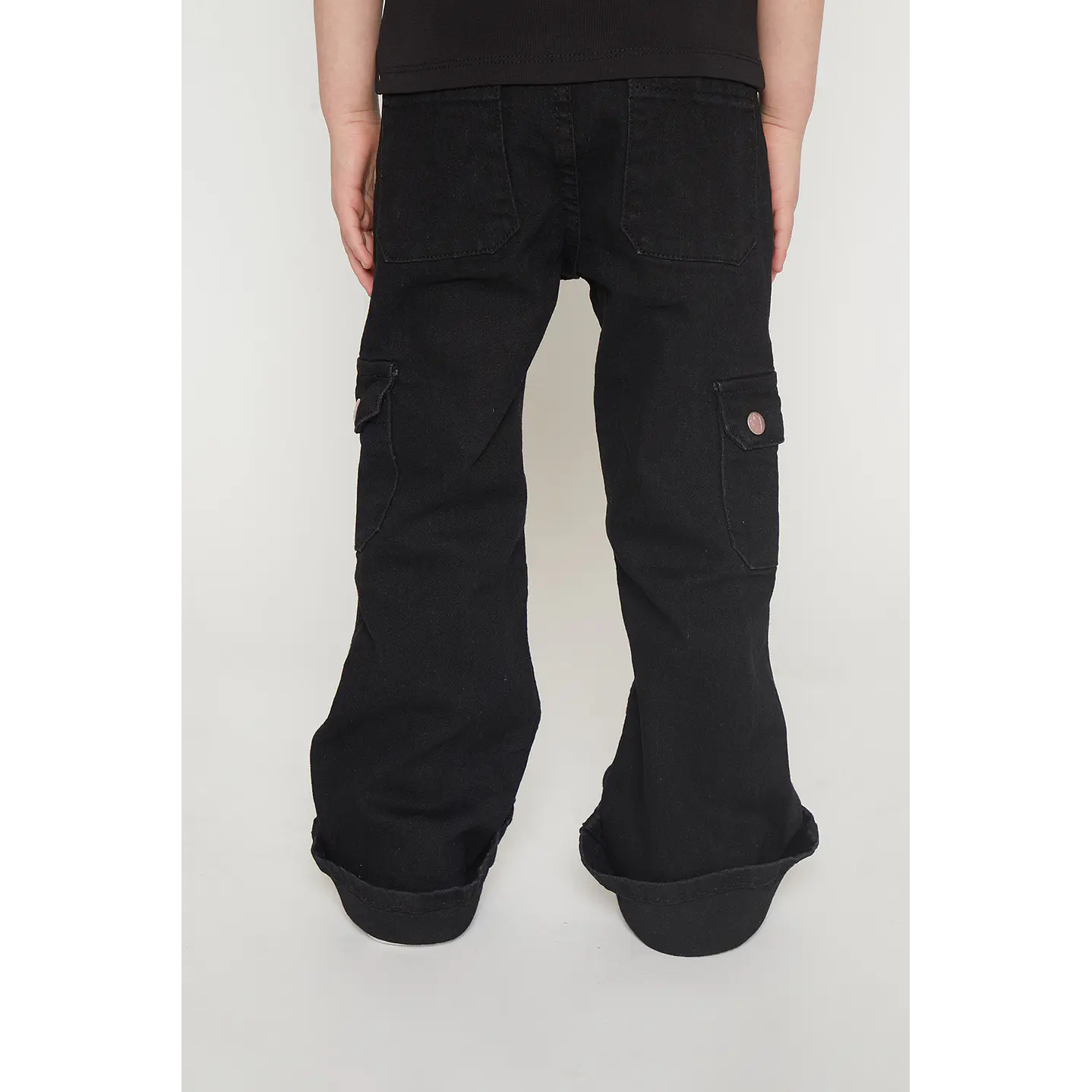 Jeans Cargo Niña Negro Familyshop 2