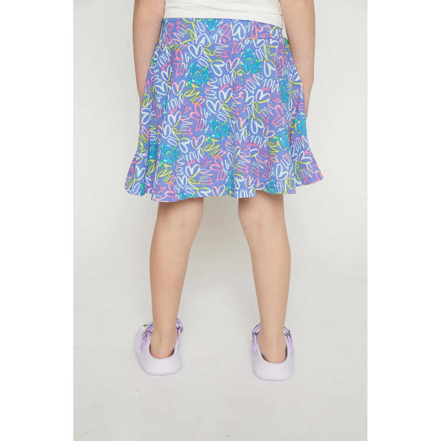 Faldas Niña Rapport Textura Lila Familyshop 2