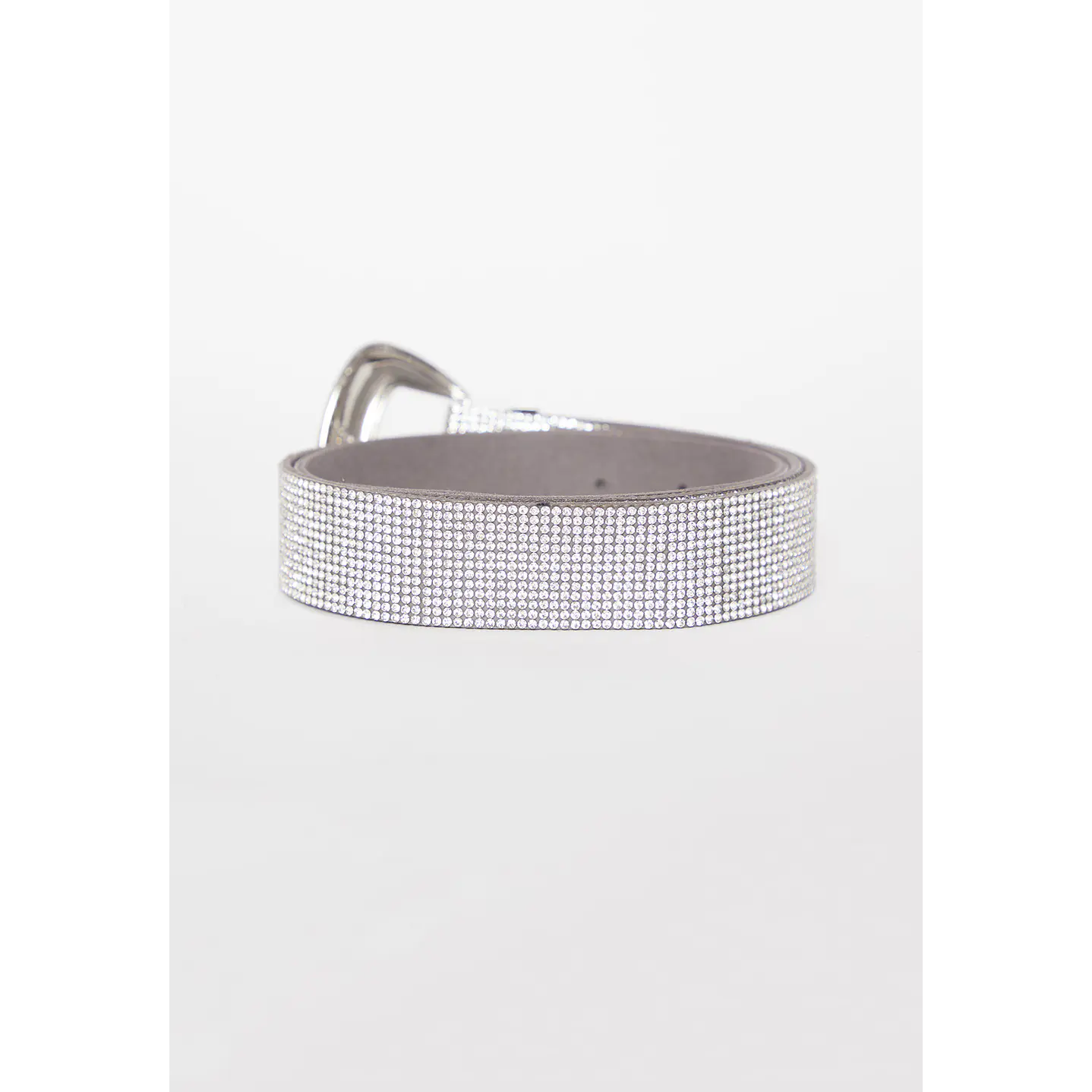 Cinturón Mujer Hebilla Brillos Blanco Familyshop 2