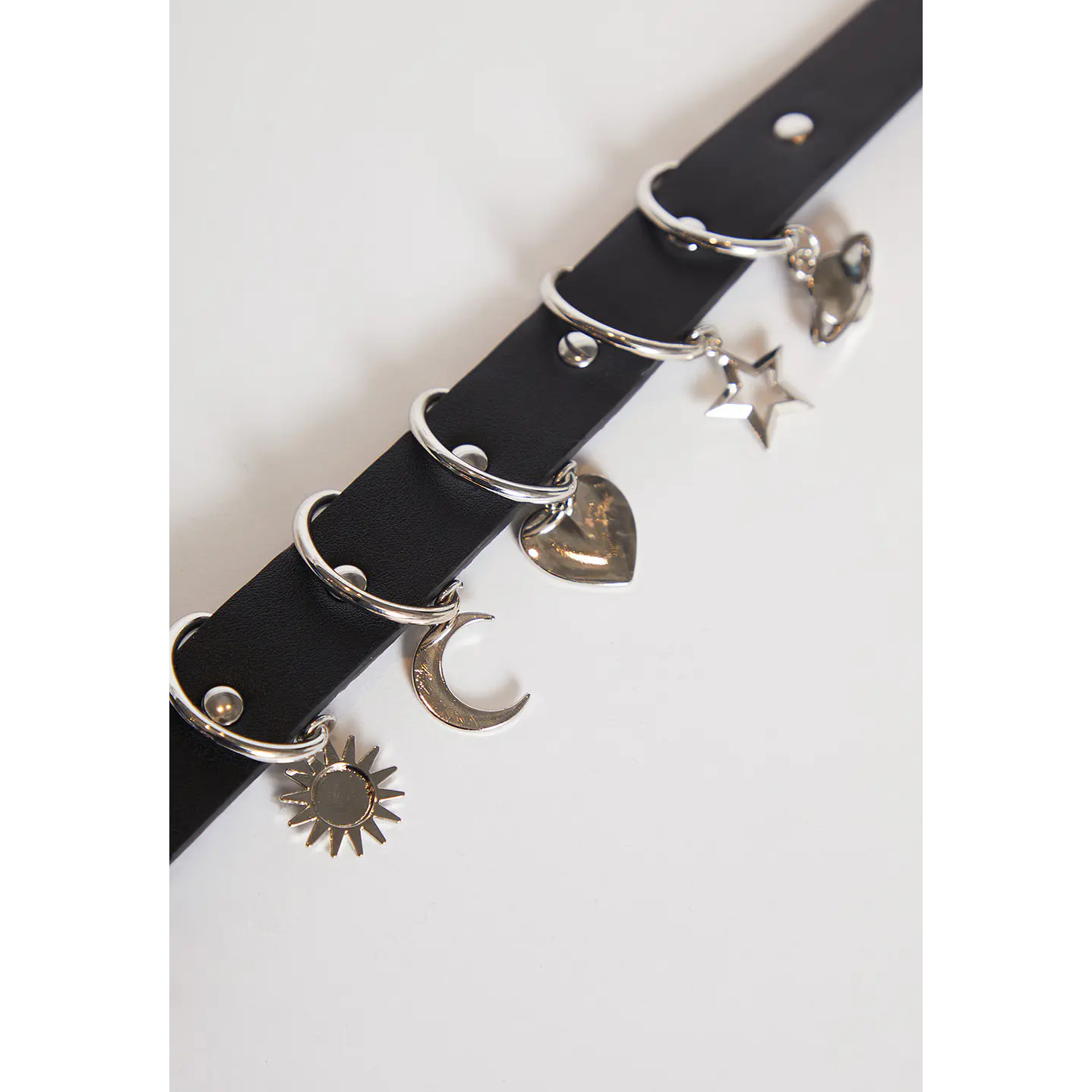 Cinturón Mujer Hebilla Charms Negro Familyshop 4