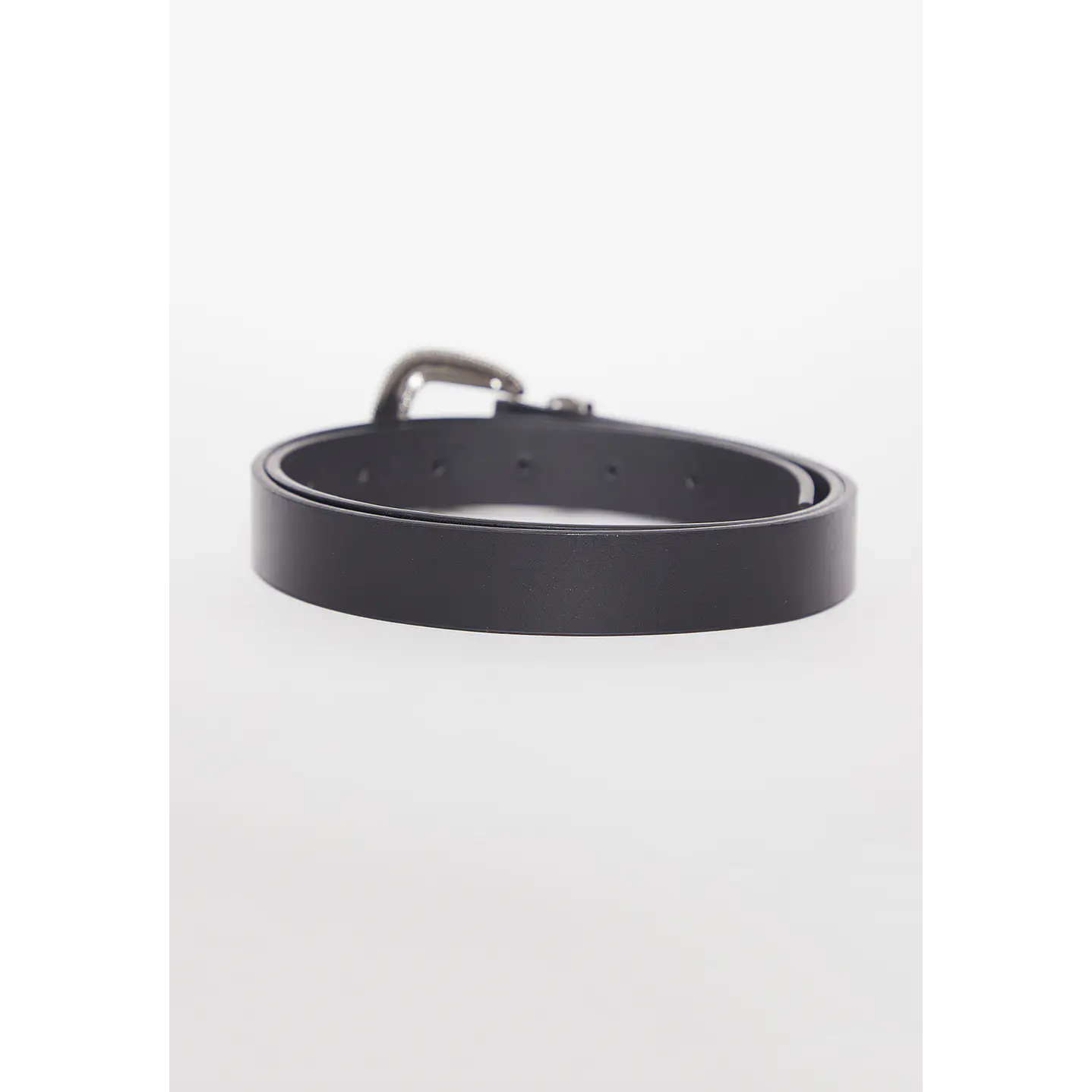 Cinturón Mujer Hebilla Silver Negro Familyshop 2