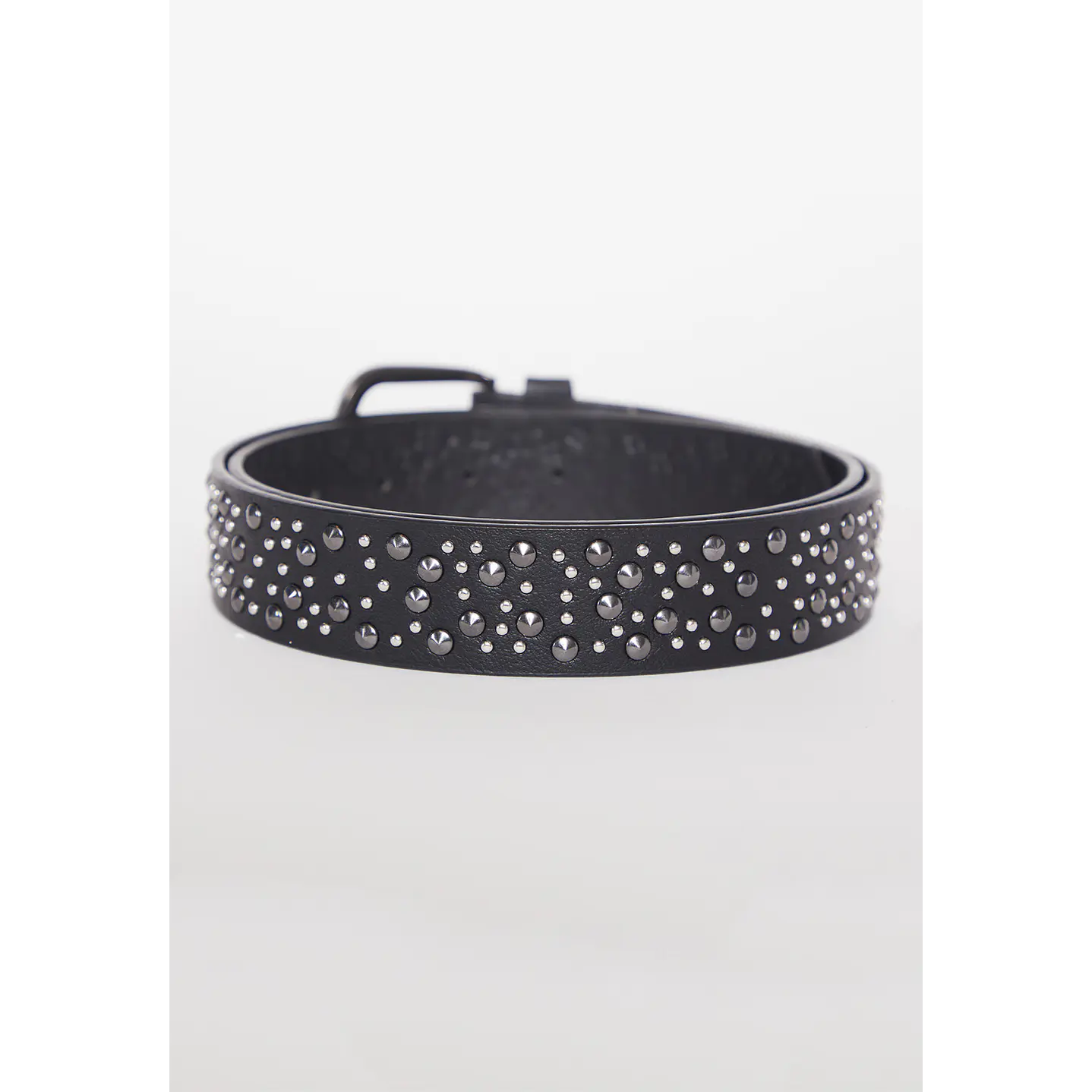 Cinturón Mujer Hebilla Piedras Mujer Negro Familyshop 2