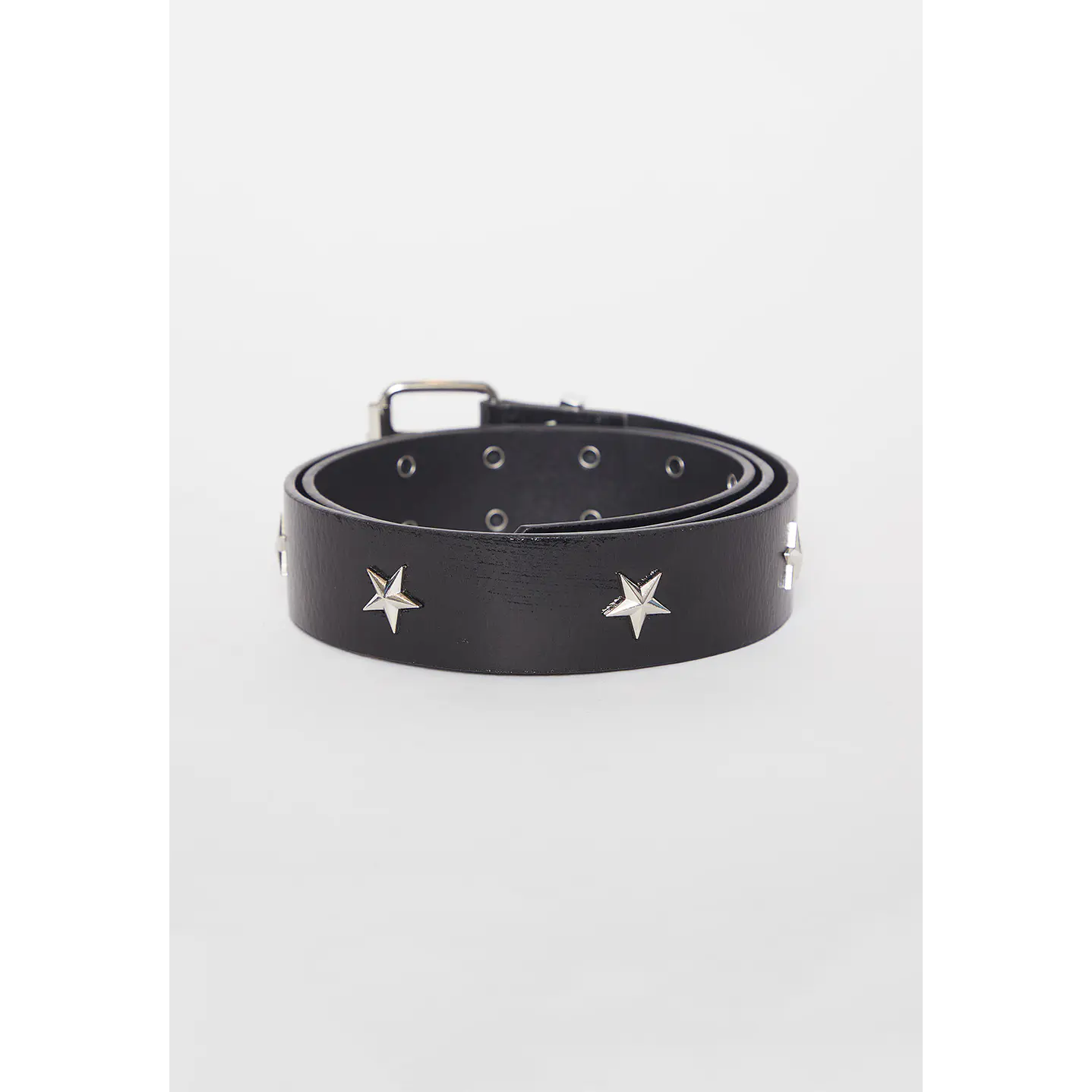 Cinturón Mujer Hebilla Tachas Estrella Negro Familyshop 2