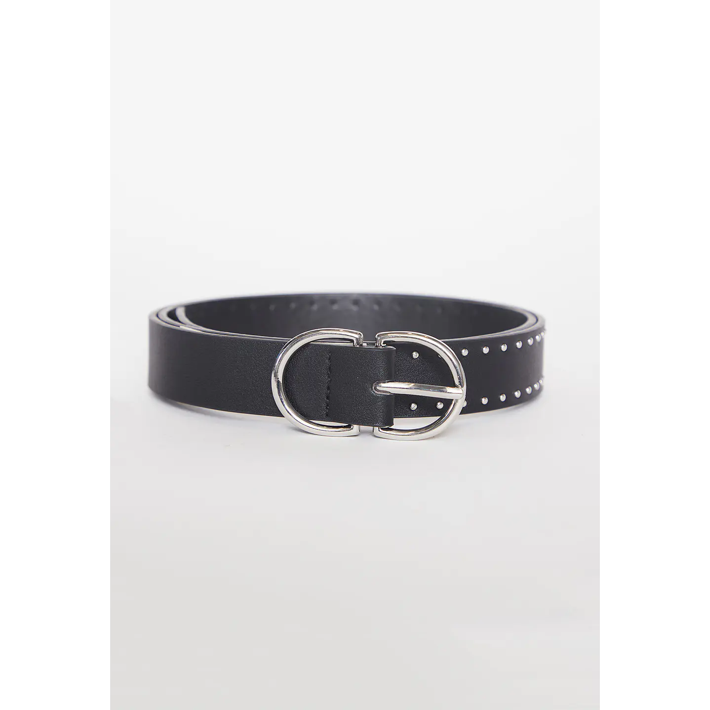 Cinturón Mujer Hebilla Redondo Negro Familyshop 1