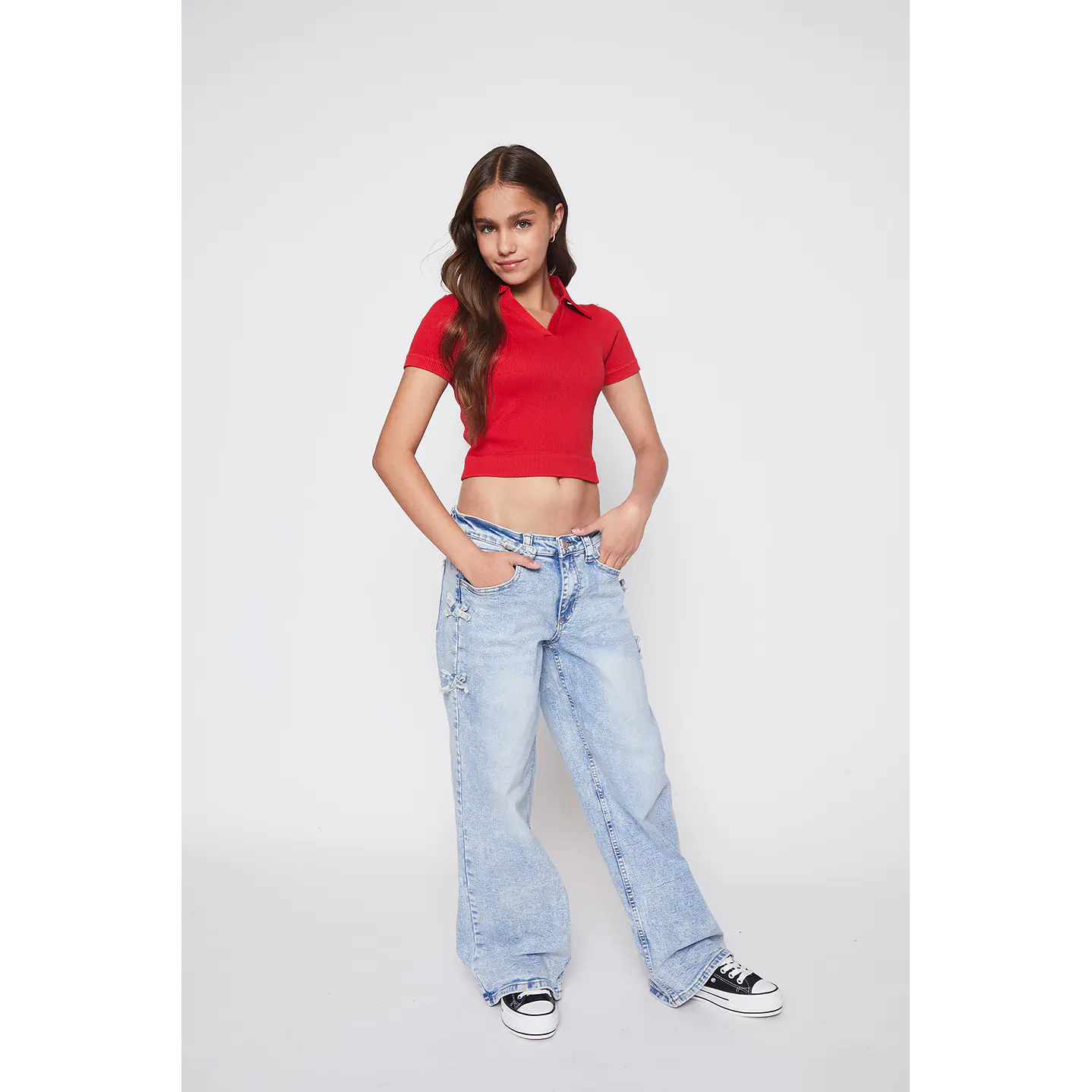 Polera Seamless Lola Rojo Familyshop 2