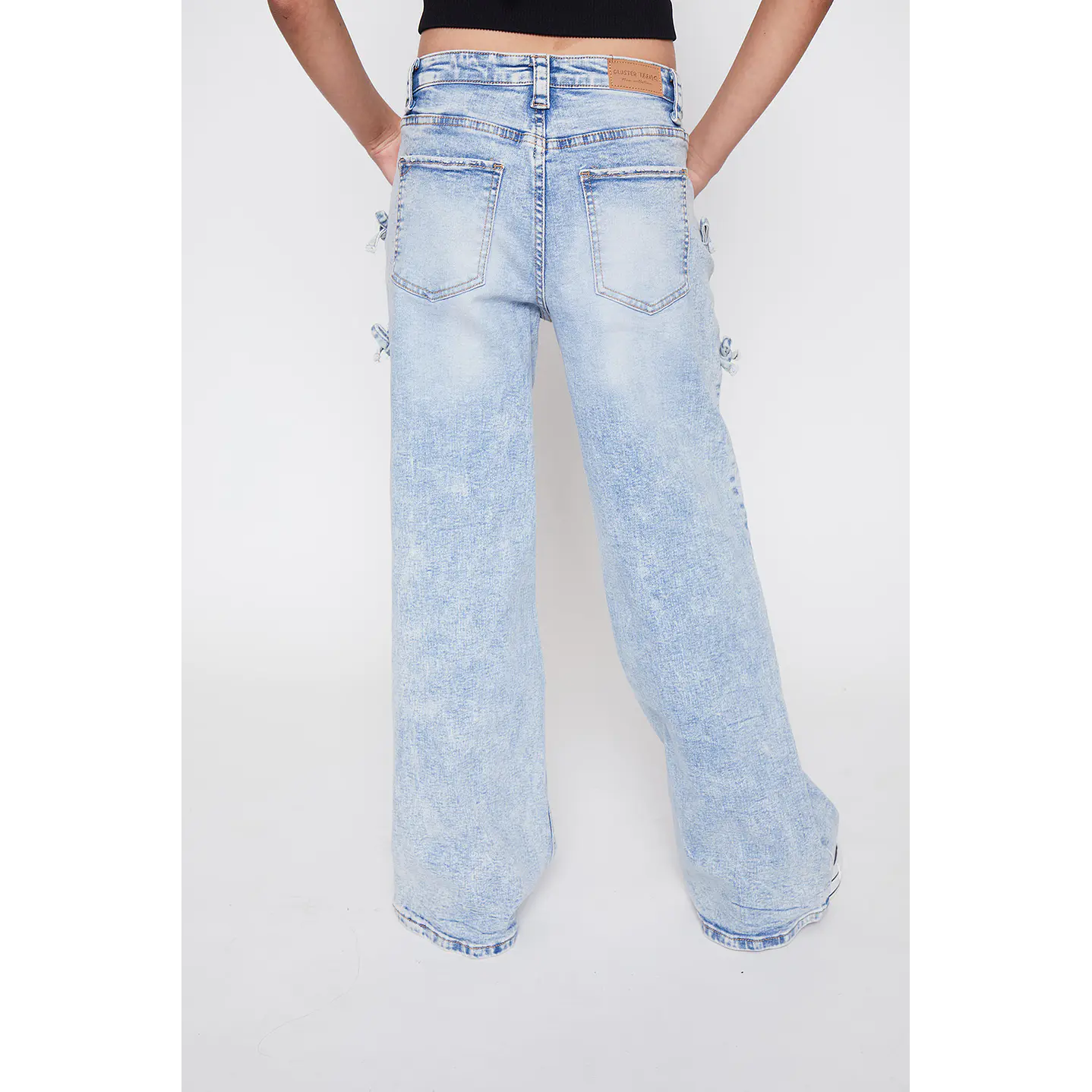 Jeans Wide Leg Lola Azul Familyshop 3