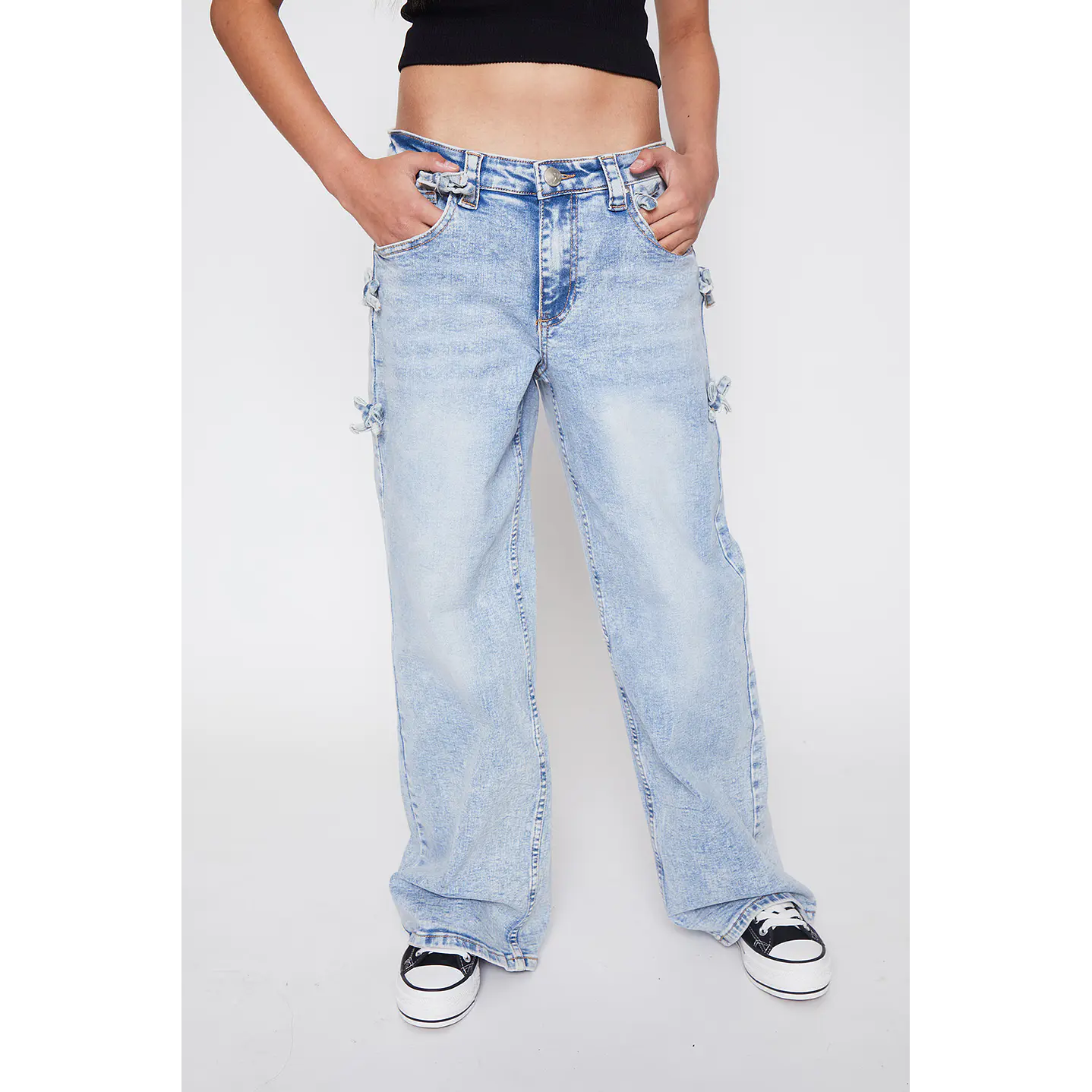 Jeans Wide Leg Lola Azul Familyshop 1