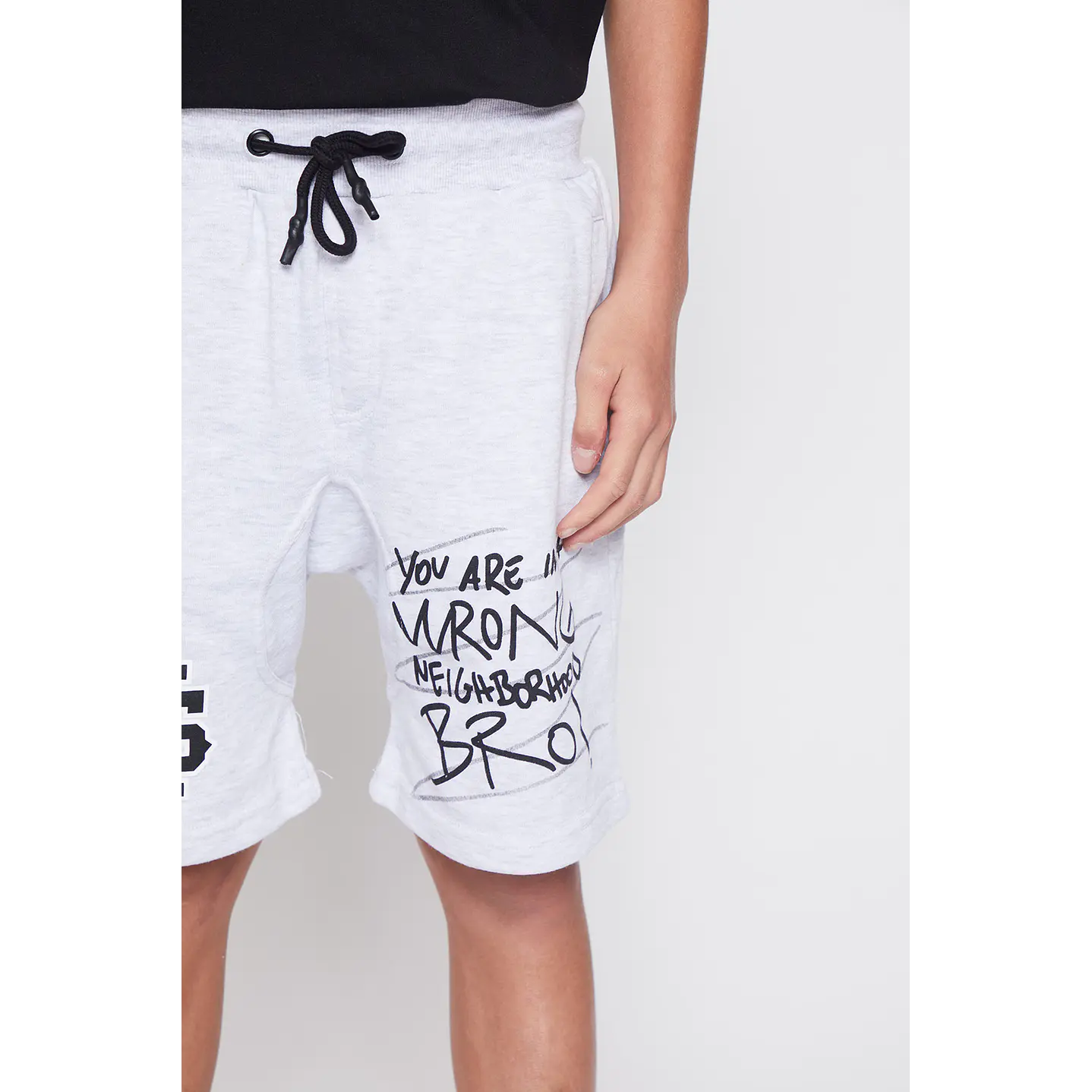Bermuda Lolo Franela Urban Gris Familyshop 3
