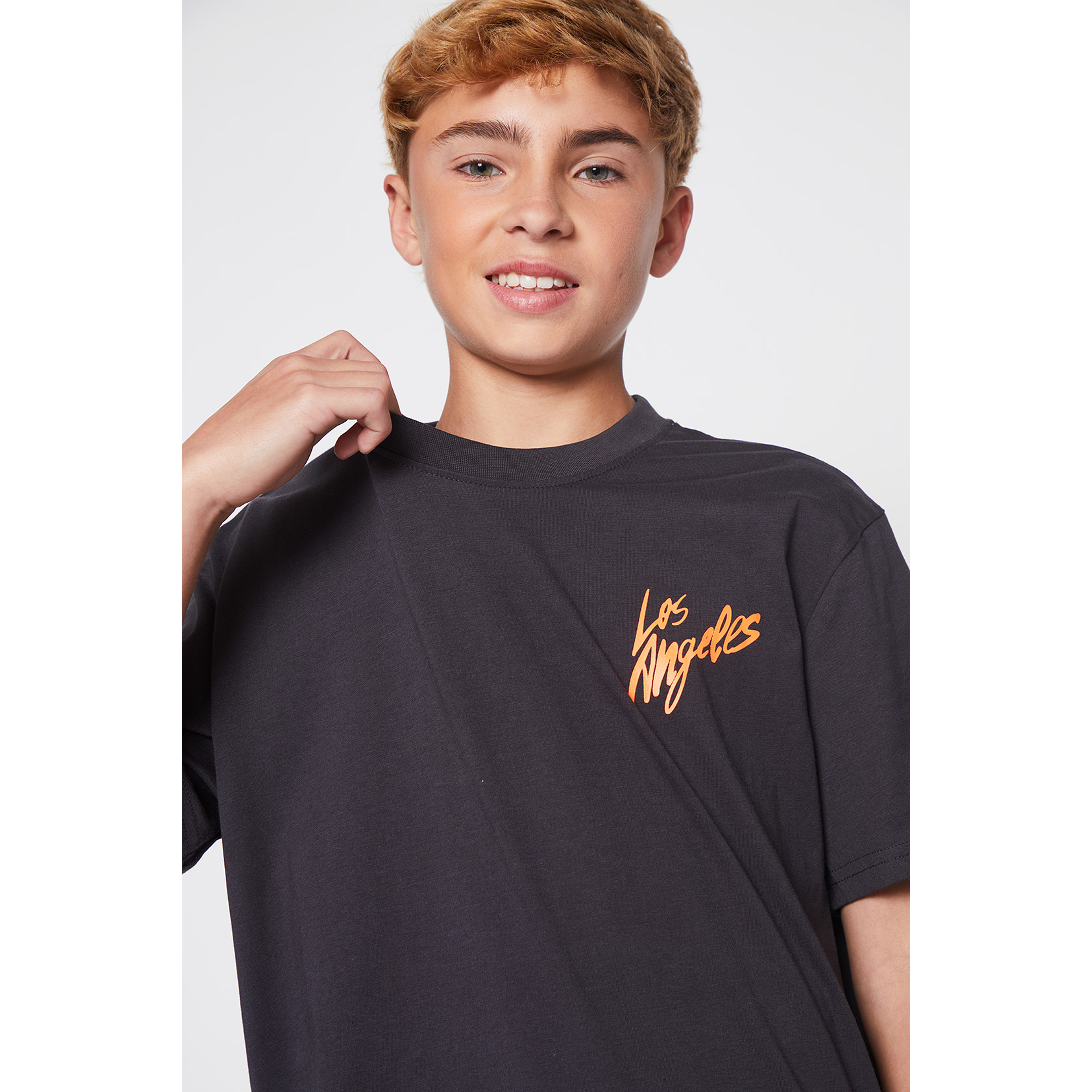 Polera Lolo Manga Corta Acero Familyshop 4