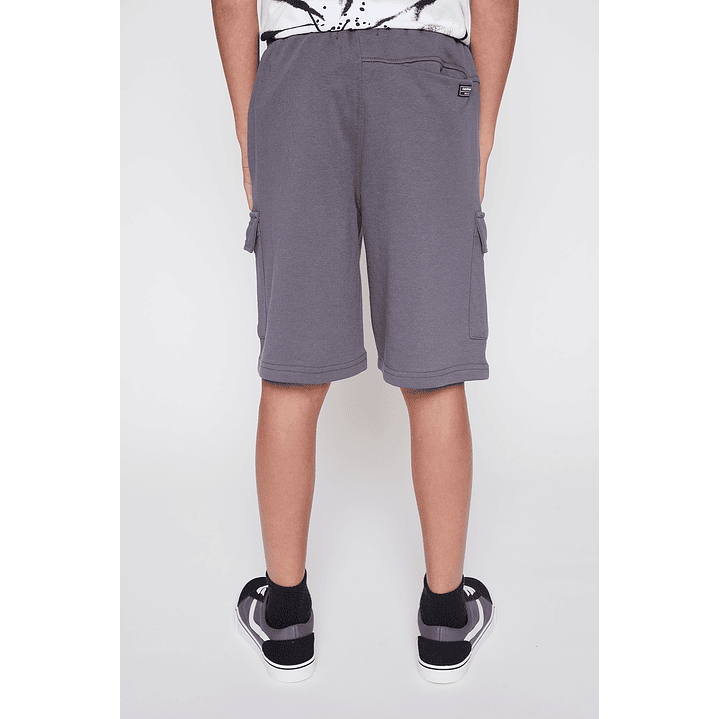 Bermuda Lolo Cargo Basic Gris Familyshop 3