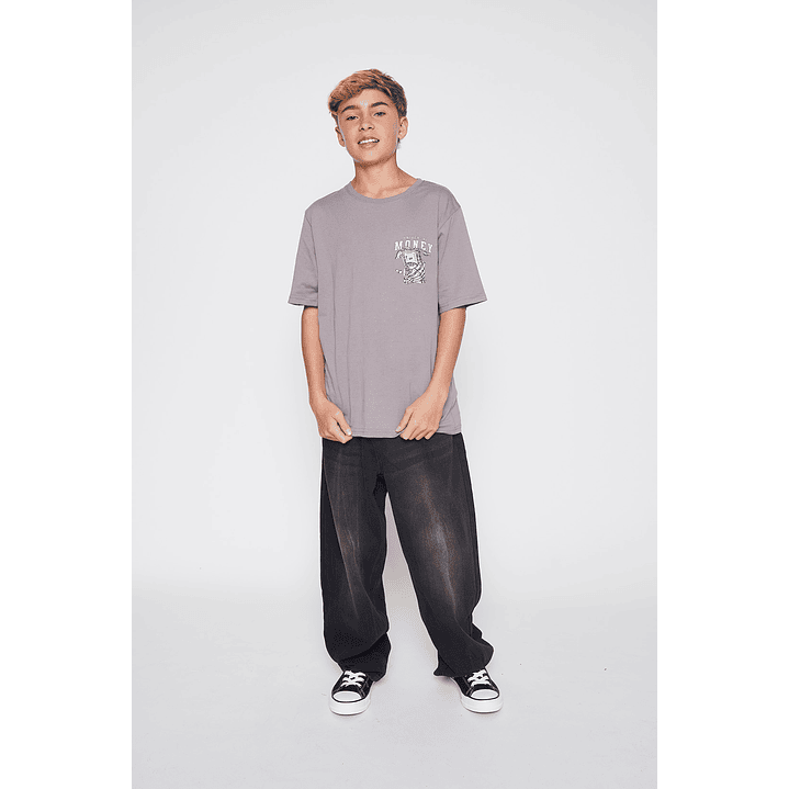 Polera Lolo Urban Moda Gris Familyshop 2