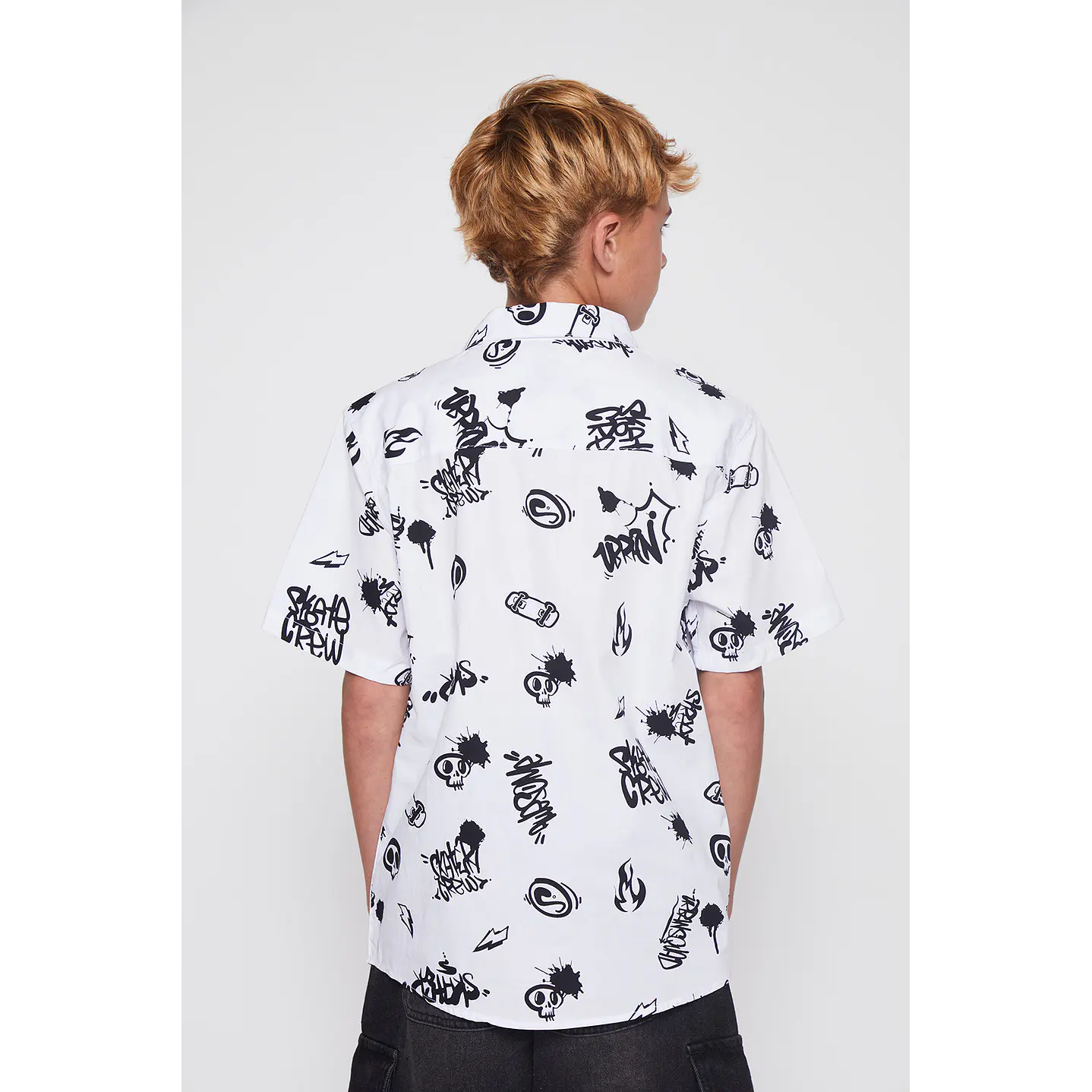 Camisa Lolo Manga Corta Blanco Familyshop 3