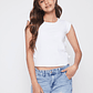 Polera Lola Lazo Costado Blanco Familyshop - Miniatura 1