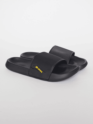 Zueco Banda Ancha Hombre Negro Familyshop