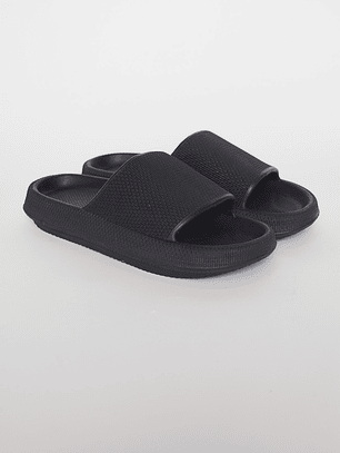 Zueco Slippers Soft Hombre Negro Familyshop