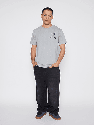 Polera Hombre Orientales Gris Familyshop