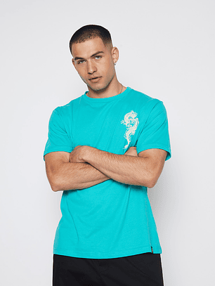 Polera Hombre Orientales Verde Familyshop