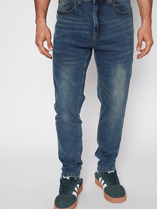Jeans Hombre Slim Fit Azul Familyshop
